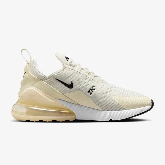 Nike Air Max 270 Sail Black Coconut Milk New DS AH6789-124 Womens Size 10 - Picture 2 of 11